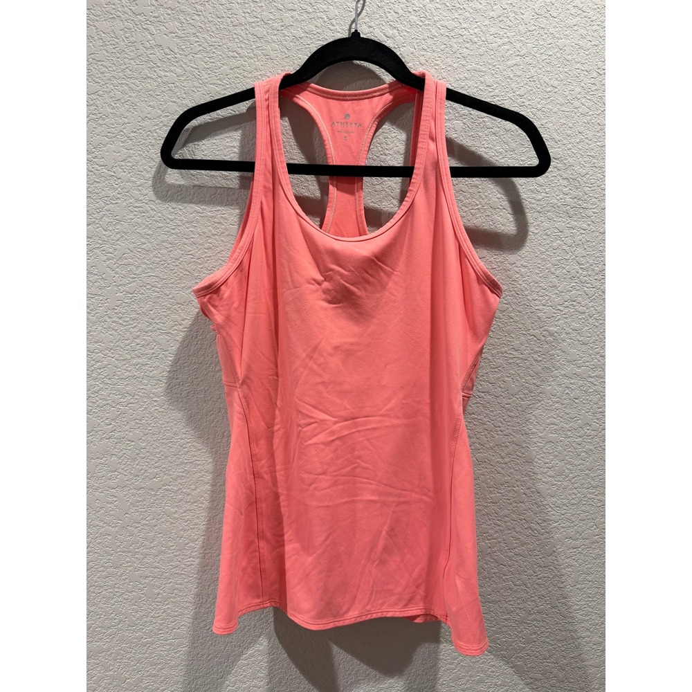 Athleta Move With Ease Tank‎ Racerback Tank in Pink Size S